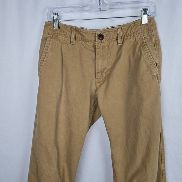 American Eagle Relaxed Straight Jeans Men's 30 x 27 (tag 28 x 30) Tan - Picture 6 of 16